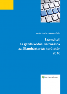 Számviteli és gazdálkodási változások az államháztartás területén 2016