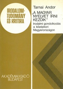 "A magyar nyelvet írni kezdik"