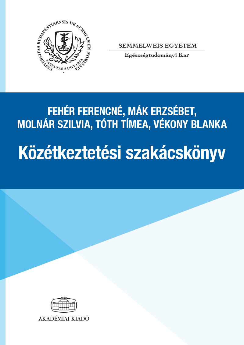 Közétkeztetési szakácskönyv