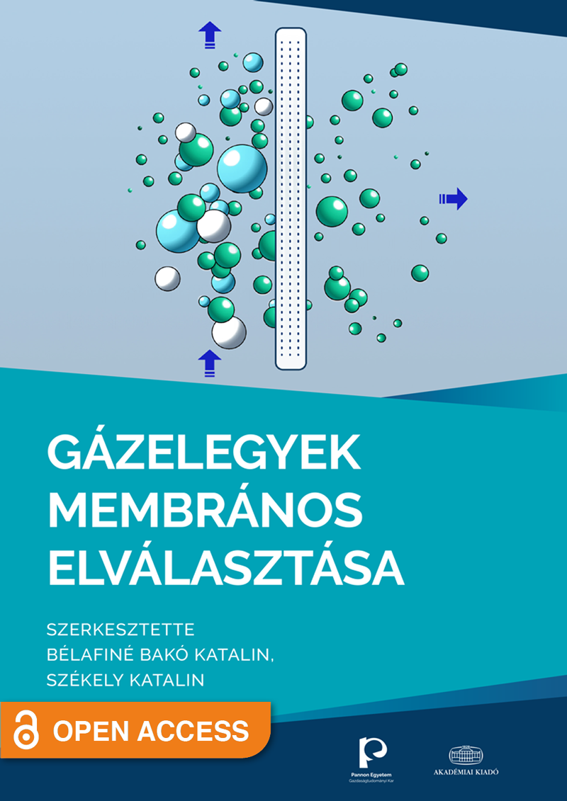 Gázelegyek membrános elválasztása