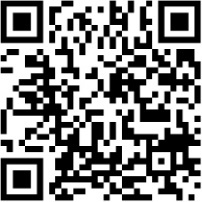 Fekete-fehér QR kód, amely adatokat tartalmaz szkenneléshez.