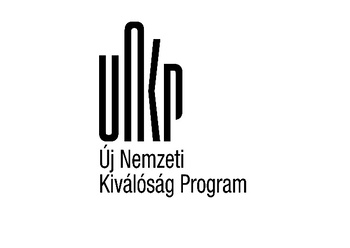 Új Nemzeti Kiválóság Program logó Az Új Nemzeti Kiválóság Program logója, fekete színű felirat és grafika.